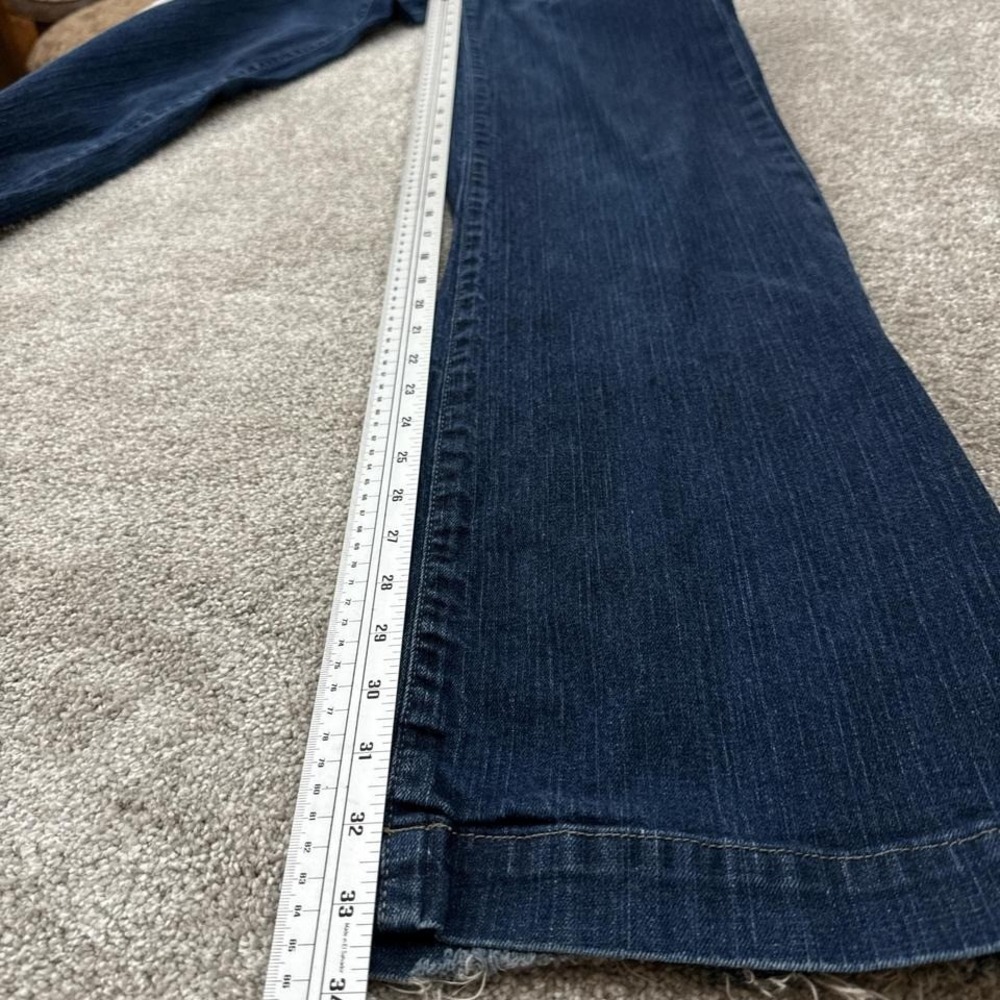 Del Forte Denim Jeans Womens 27 Straight Leg Organic Cotton Stretch Made in USA - Picture 8 of 9